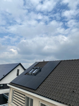 Zonnepanelen in Overloon