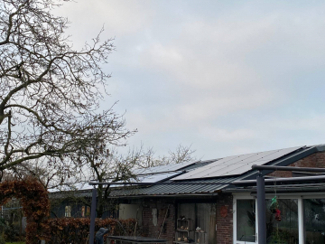 Zonnepanelen in Rijkevoort