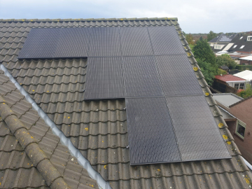 Zonnepanelen in Ledeacker