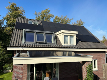 Zonnepanelen in Vierlingsbeek