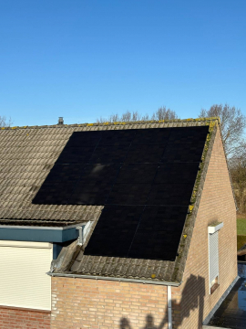 Zonnepanelen in Vierlingsbeek