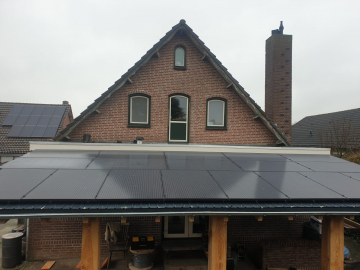 Zonnepanelen in Vierlingsbeek