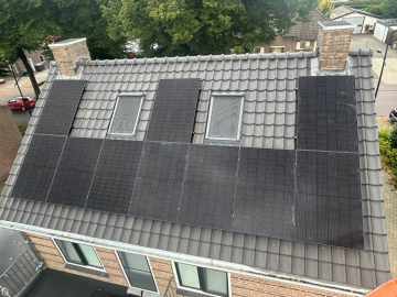 Zonnepanelen in Overloon