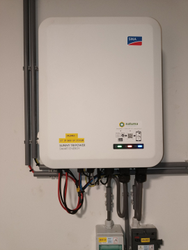 Repowering EMS en hybrid omvormer