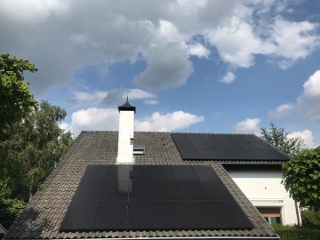 Zonnepanelen in Boxmeer