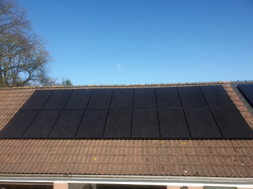 Zonnepanelen in Overloon