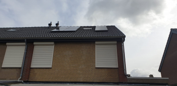 Zonnepanelen in Helden